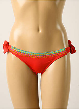 Chiloți de baie portocaliu ANTIGEL femeie