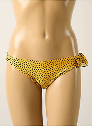 Chiloți de baie galben ANTIGEL femeie