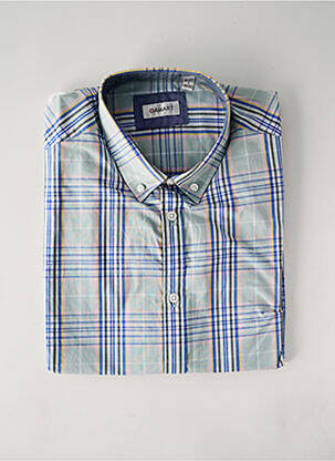 Cămașă cu mâneci scurte verde DAMART bărbat