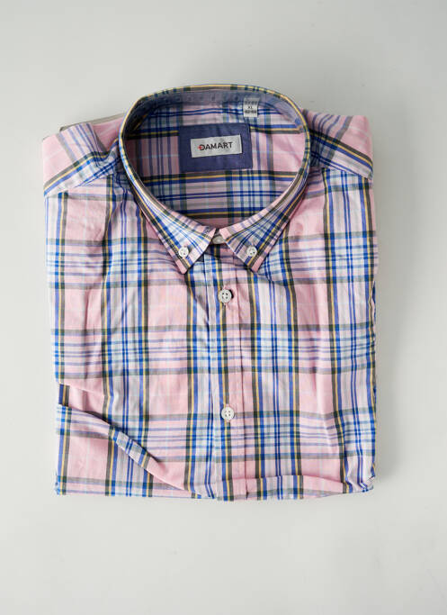 Cămașă cu mâneci scurte roz DAMART bărbat