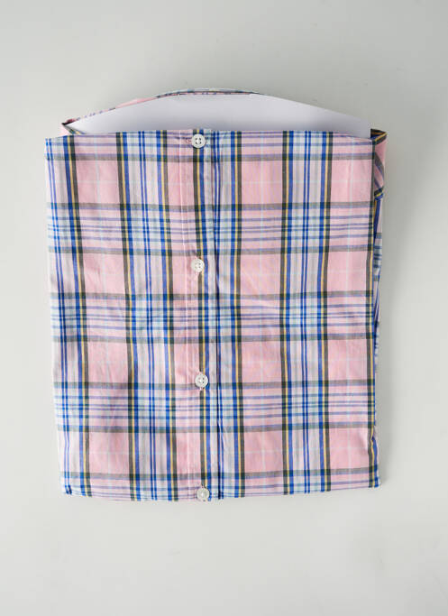 Cămașă cu mâneci scurte roz DAMART bărbat