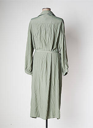 Rochie lungă mâneci lungi mâneci lungi verde IMPERIAL femeie