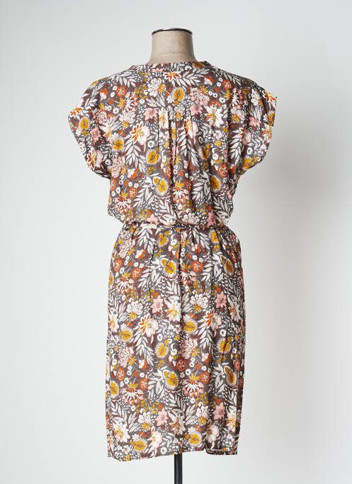 Rochie midi maro LE PETIT BAIGNEUR femeie