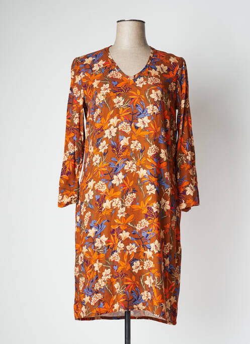 Rochie midi maro LE PETIT BAIGNEUR femeie