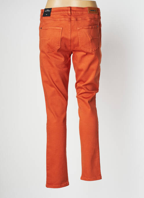 Blugi cu croială slim elasticitate mărime normală portocaliu MISE AU GREEN femme