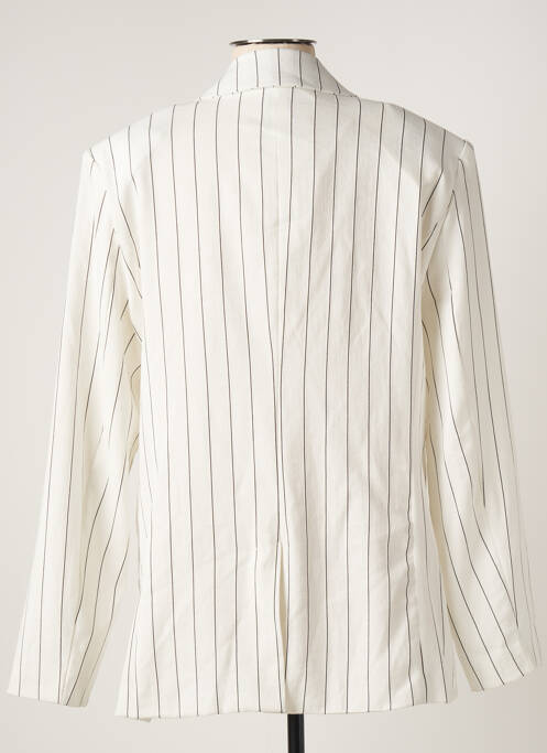 Sacou alb BISOU'S PROJECT femeie