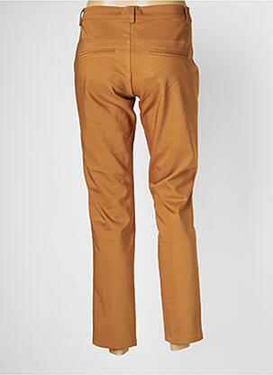 Pantalon 7/8 croială chino mărime normală maro SEE THE MOON femeie