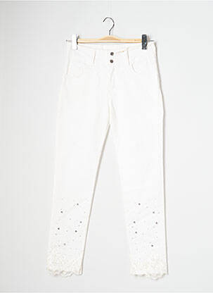 Pantalon slim bej MISSIMINI femeie