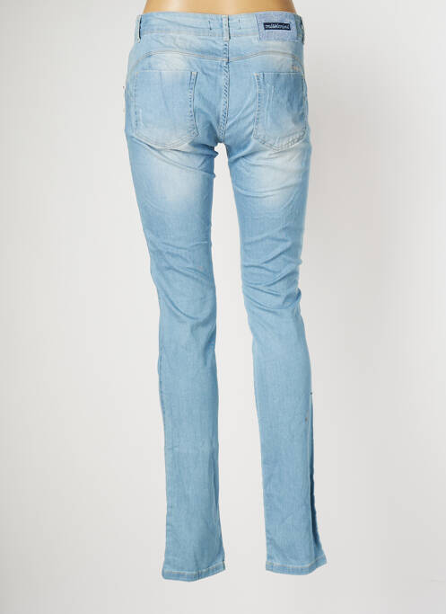 Blugi cu croială slim albastru MISSIMINI femeie