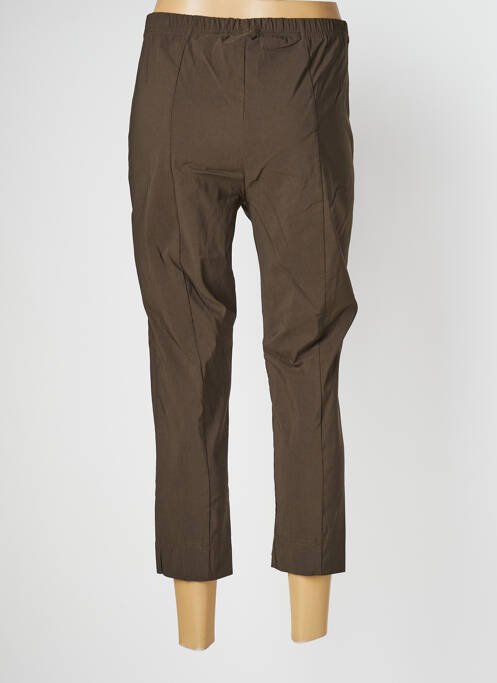 Pantalon trei sferturi maro OLIVER JUNG femeie