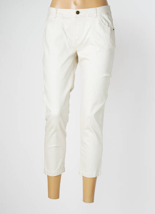 Pantalon trei sferturi bej AKELA KEY femeie