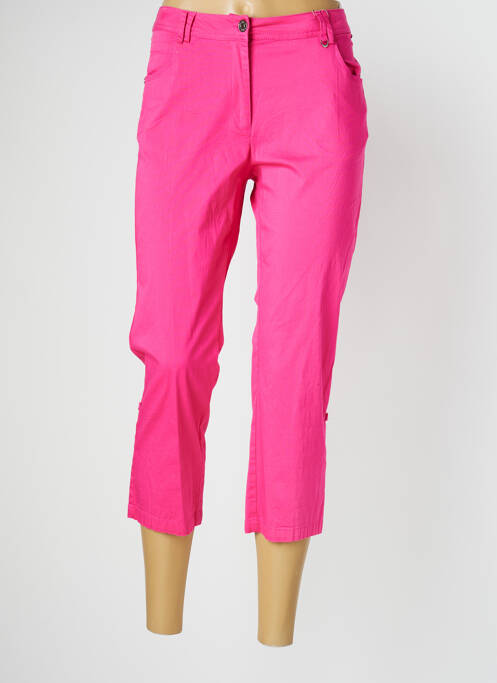 Pantalon trei sferturi roz AGATHE & LOUISE femeie