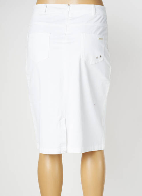 Fustă midi alb SAINT JAMES femeie