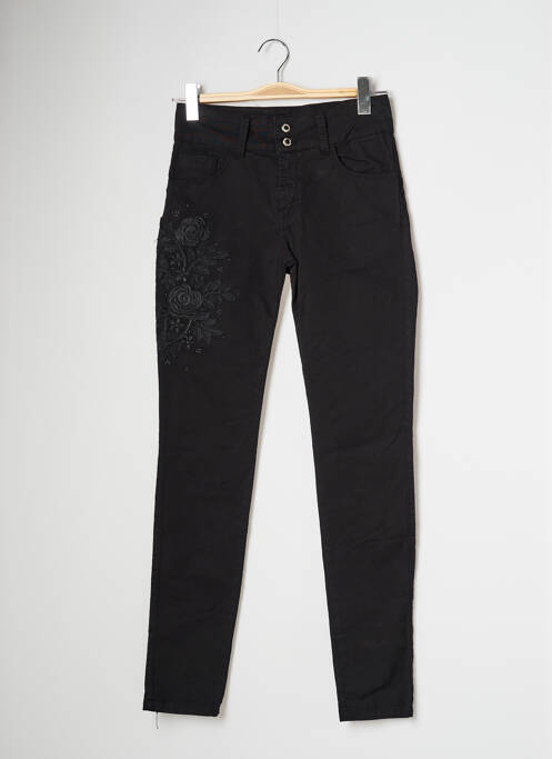 Pantalon slim negru MISSIMINI femeie