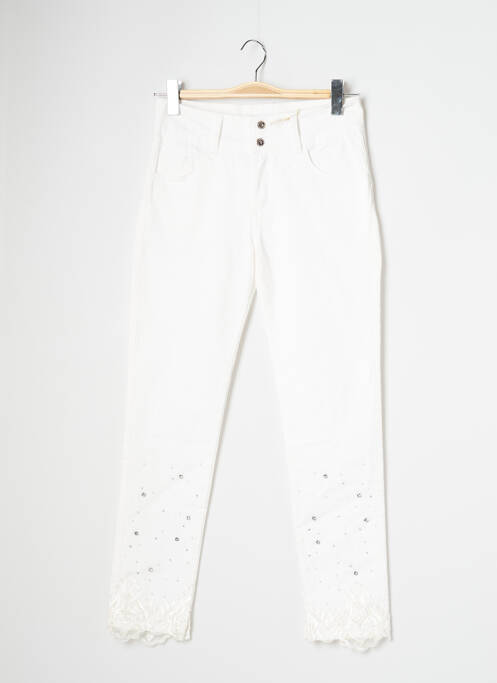 Pantalon slim bej MISSIMINI femeie