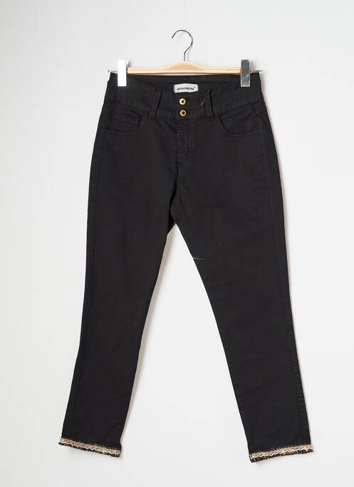 Blugi cu croială slim elasticitate mărime normală negru MISSIMINI femme