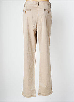 Pantalon drept elasticitate mărime normală bej MAT DE MISAINE femeie