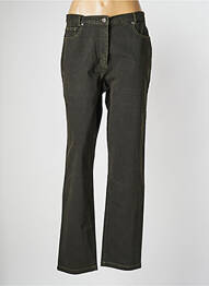 Pantalon drept elasticitate mărime normală verde MAT DE MISAINE femme