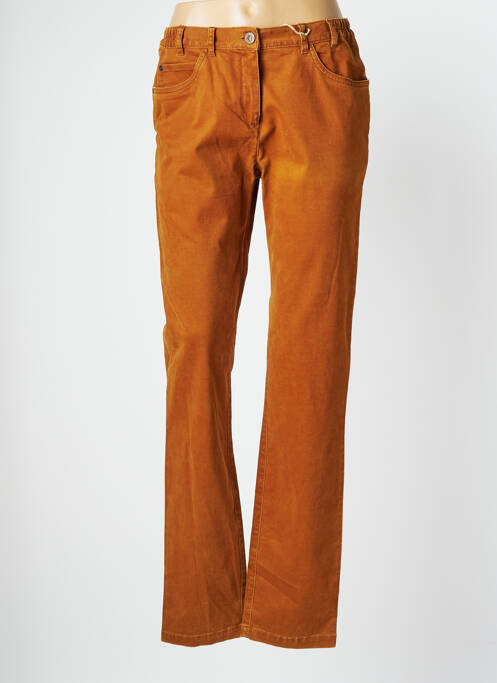 Pantalon drept maro MAT DE MISAINE femeie