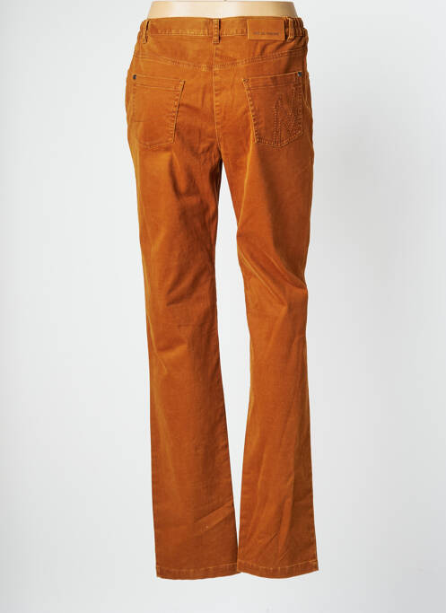 Pantalon drept maro MAT DE MISAINE femeie