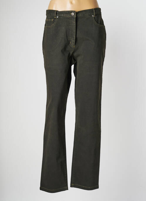 Pantalon drept verde MAT DE MISAINE femeie