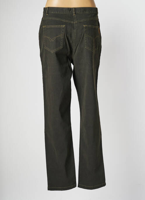 Pantalon drept verde MAT DE MISAINE femeie