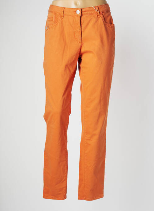 Pantalon drept portocaliu MAT DE MISAINE femeie
