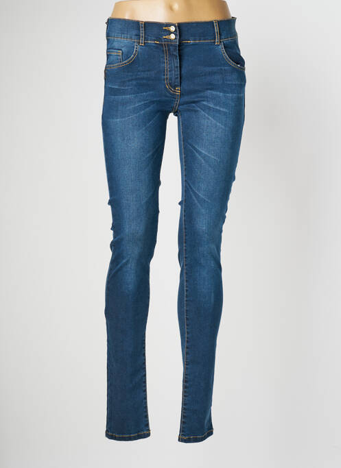 Blugi cu croială slim albastru MISSIMINI femeie