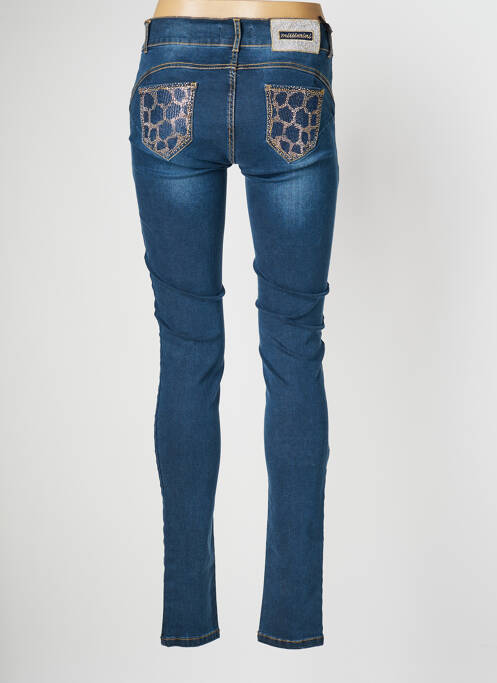 Blugi cu croială slim albastru MISSIMINI femeie