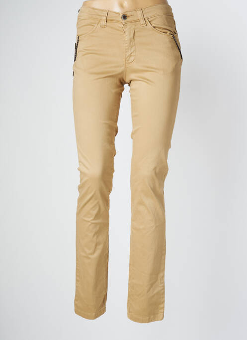 Pantalon slim bej WALTRON femeie