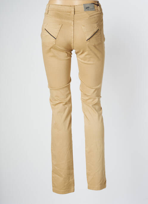 Pantalon slim bej WALTRON femeie