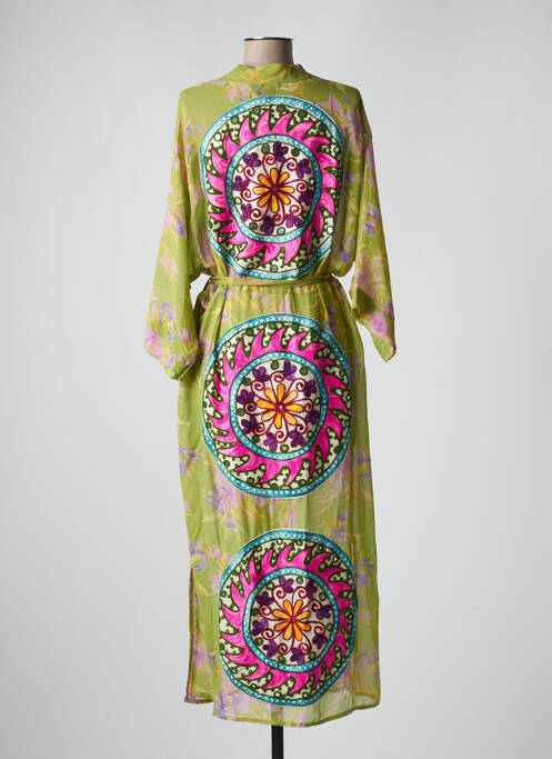 Jachete kimono verde GOLD & SILVER femeie