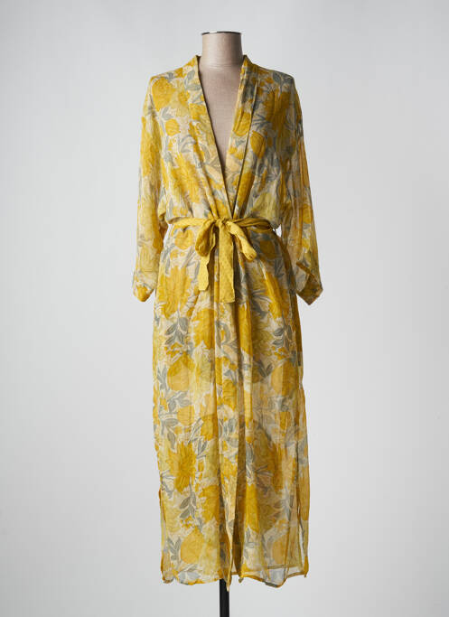 Jachete kimono galben GOLD & SILVER femeie