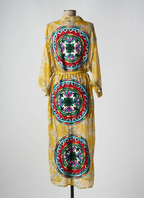 Jachete kimono galben GOLD & SILVER femeie