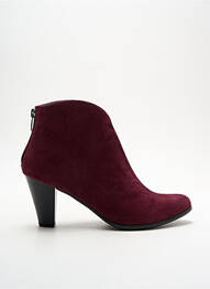 Botine/ghete toc de 7 la 9 cm violet KARSTON femeie