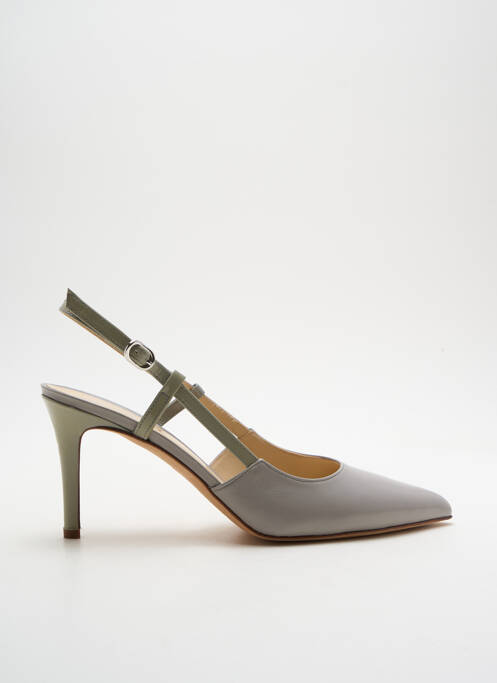 Pantofi cu toc gri CRISTINA MILLOTTI femeie