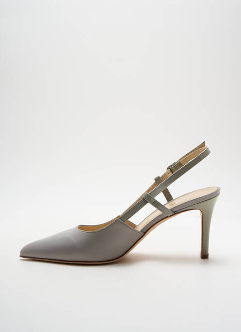 Pantofi cu toc gri CRISTINA MILLOTTI femeie