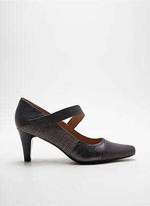 Pantofi cu toc gri SWEET femeie