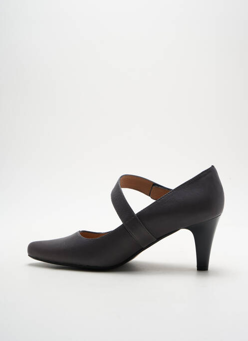 Pantofi cu toc gri SWEET femeie