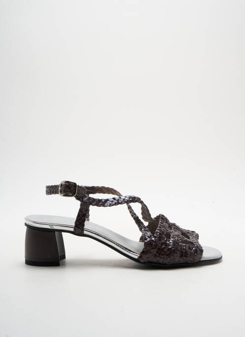 Sandale/Pantofi decupați maro YVES DESFARGE femeie