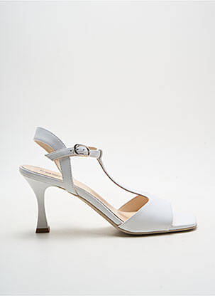 Sandale/Pantofi decupați alb NERO GIARDINI femeie