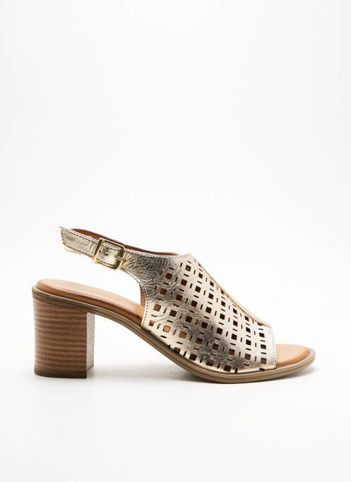 Sandale/Pantofi decupați auriu ALTEX femeie
