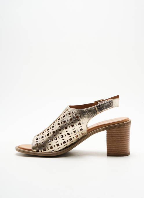 Sandale/Pantofi decupați auriu ALTEX femeie