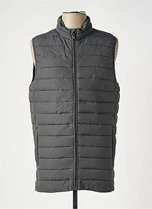 Geacă matlasată buzunare fără glugă gri JACK & JONES bărbat