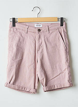 Bermudă elasticitate mărime normală violet JACK & JONES bărbat