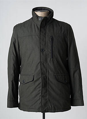 Geacă matlasată buzunare fără glugă verde CASUAL SPIRIT bărbat