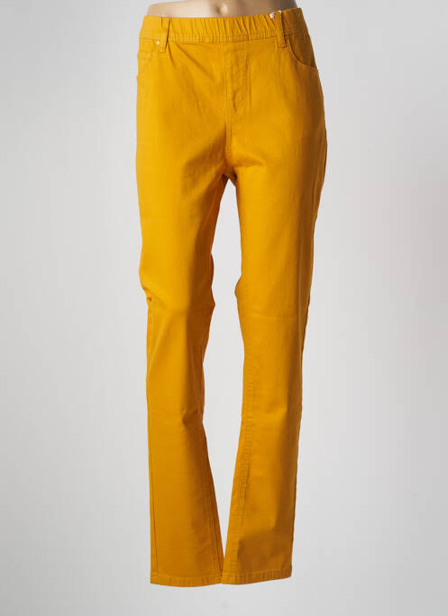 Jegging galben QUATRE VINGT JOURS femeie