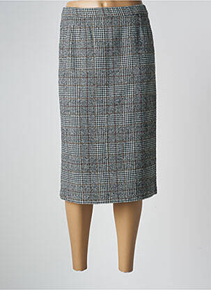 Fustă midi gri GEVANA femeie