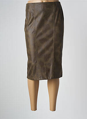 Fustă midi verde GRIFFON femeie