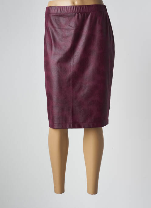 Fustă midi roșu GRIFFON femeie